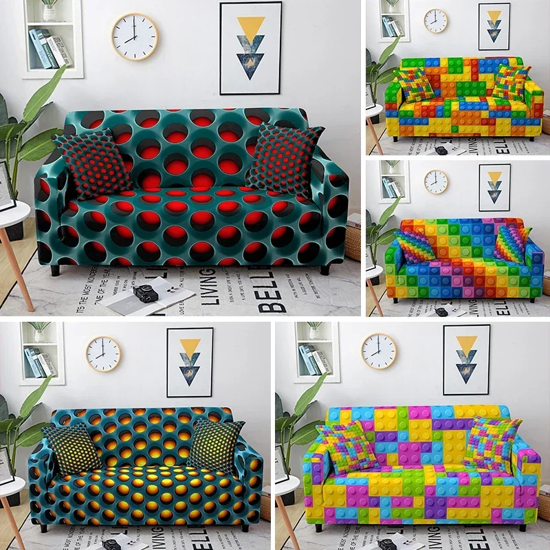 3d Sofa bezüge für Wohnzimmer Ecke elastische Couch Schon bezüge Weihnachten Sofa bezug Funda Sofa Couch bezug 1-4 Sitzer