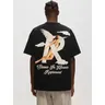 Mann T-Shirt Cloud Angel Print repräsentieren Hip Hop Baumwolle lässig Frauen Sommer Kurzarm T-Shirt