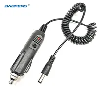 Baofeng dc 12v Auto ladegerät Ladekabel Feder kabel für UV-5R 5ra 5re plus uv5a Funkgeräte Walkie