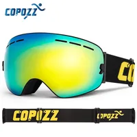 COPOZZ Marke Ski Brille Männer Frauen Snowboard Brille Gläser Für Skifahren UV400 Schutz Skifahren