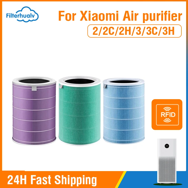 Ersatz-Luftfilter für Xiaomi Luftreiniger 1 2 2S 2C 2H 3 3C 3H Xiaomi Mi Luftfilter mit Aktivkohlefilter Image