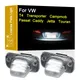 12V LED Anzahl Platte Lampe Für VW T4 Transporter Campmob Passat B5/B6 Caddy Jetta Touran Weiß