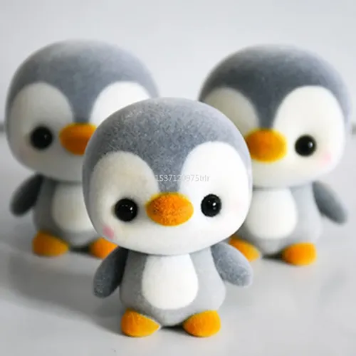 5 5 cm niedlichen Pinguin Plüschtiere Stofftier Puppe Kawaii Pinguin Raum dekor für Kinder Baby