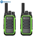 MOTOLOLA F1 2 pezzi walkie talkie portatile radio bidirezionale set ricetrasmettitore UHF walkie-talkie radio walkie talkie a lungo raggio COD