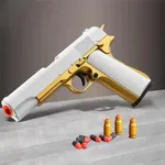 Pistolets jouets Bl84Ball avec balles souples jouets en mousse jeux de tir modèle de jouet