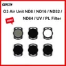 Nuovo GEPRC O3 Air Unit ND8 / ND16 / ND32 / ND64 / UV / PL Set di filtri per lenti telaio in lega di