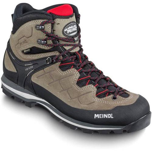 MEINDL Herren Trekkingschuh Litepeak GTX, Größe 42 in natur/rot