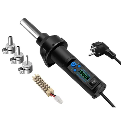 8032D Heat Gun Electrical Digital Display Temperature Adjustable Hair Dryer Hot Air Gun Soldering