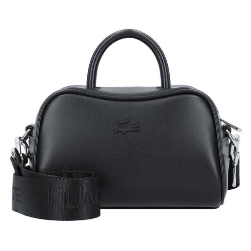 Lacoste - Lora Handtasche Leder 19 cm Umhängetaschen 1 ct Schwarz Damen