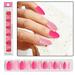 Fake Nails Big Saleï¼�Himery Press on Nails Fake Nails Press on Nails Short Glue on Nails Full Cover Coffin Press on Nails Colorful 12Piece Set for Women Nail Patch J