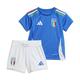 adidas Performance Baby Fußball-Trikotset EURO 2024™ ITALIEN HEIMAUSRÜSTUNG, blau/weiss, Gr. 80