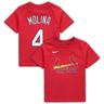 Infant Nike Yadier Molina Red St. Louis Cardinals Player Name & Number T-Shirt