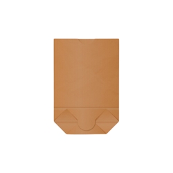 1000 Papierkreuzbodenbeutel Papierbeutel braun 22,5 x 31 cm für ca. 2 kg Image