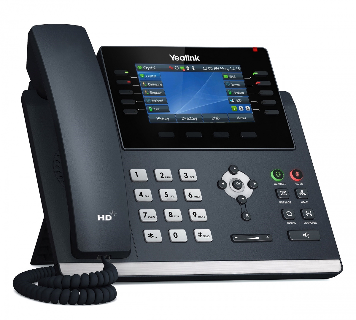 Yealink 1301203 Yealink IP Telefon SIP-T46U PoE Business V2 Image