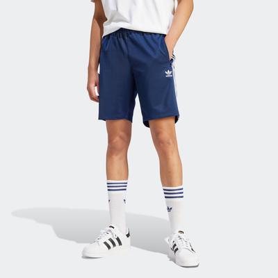 Shorts ADIDAS ORIGINALS "FIREBIRD SHORT", Herren, Gr. S, N-Gr, blau (night indigo, weiß), Obermaterial: 100% Polyester, sportlich, Hosen, Trainingsshorts Image