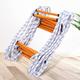 Fire Escape Ladder, Fire Escape Ladder Portable Safety Ladder Emergency Escape Ladder with Anti-Slip Rungs, Emergency Fire Escape Ladder Flame Resistant Safety Rope Ladder with Hooks,18M/59.1FT
