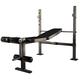 Adjustable Weight Bench,Foldable Bench Press, Adjustable Olympic Fitness Training Exercise GYM Slant Abdominal AD Crunch Body Exercise System, without Barbell