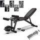 Fitness Equipment Adjustable Weight Bench Folding,Multi-Function Weight Lifting Home Gym Fitness,Bench Press,6 Gears Backrest Adjustable,For Body Workout Home Gym Fitness Equipment,Load 200 Kg (