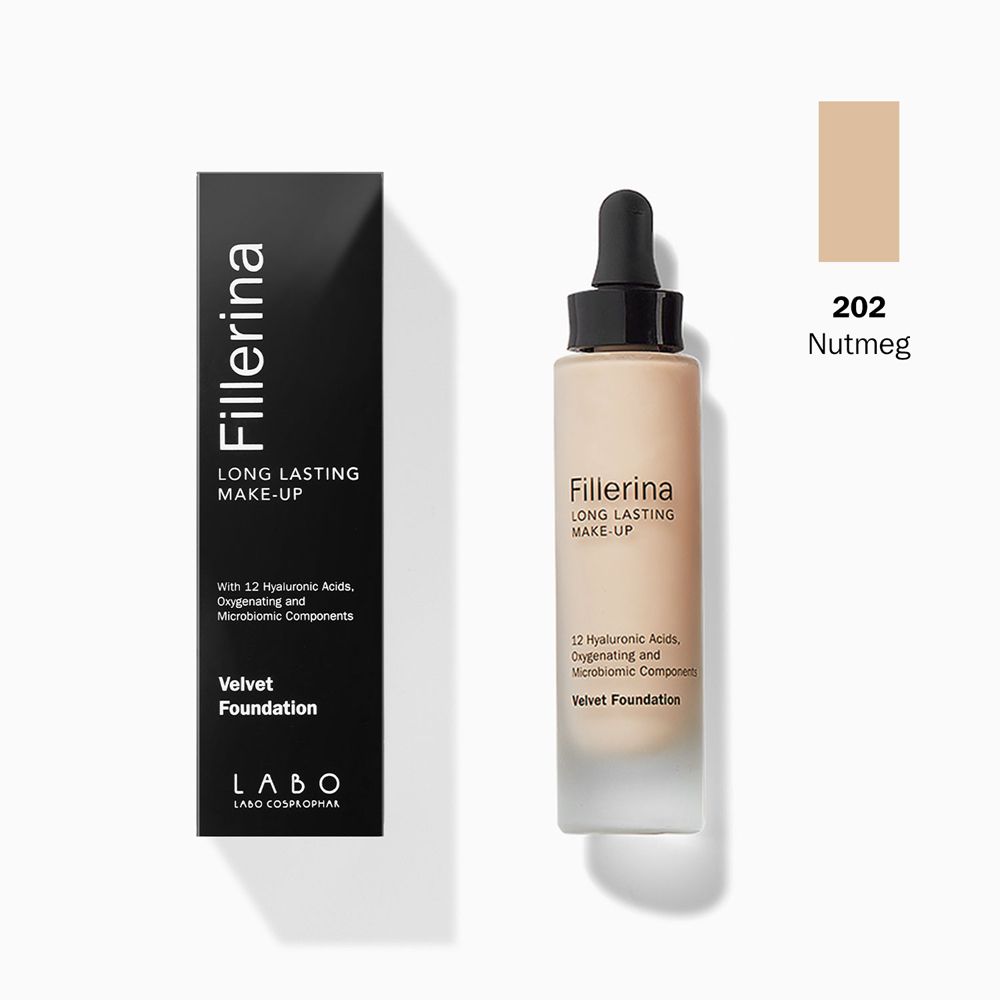 LABO Fillerina Long Lasting Make Up Velvet Fundation Colore 202 30 ml