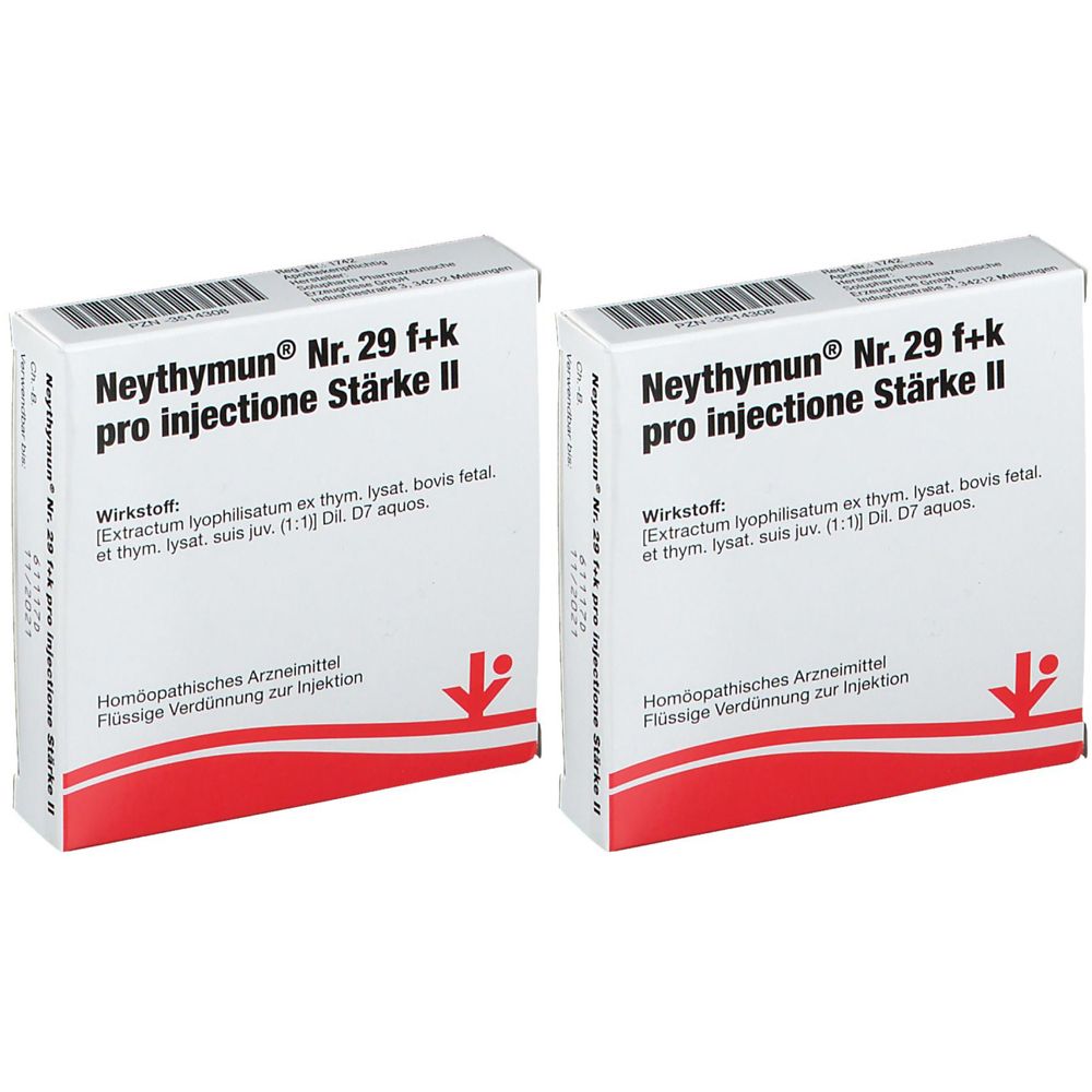 Neythymun Nr.29 f+k pro inject.St. II Ampullen Doppelpack 2x5x2 ml Image