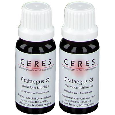 Ceres Crataegus Urtinktur Doppelpack 2x20 ml Tropfen Image