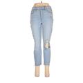 LC Lauren Conrad Jeans - High Rise: Blue Bottoms - Women's Size 8 Petite