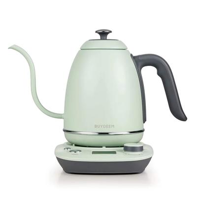 BUYDEEM Electric Gooseneck Kettle with Variable Temperature Control, Pour Over Coffee Tea Kettle