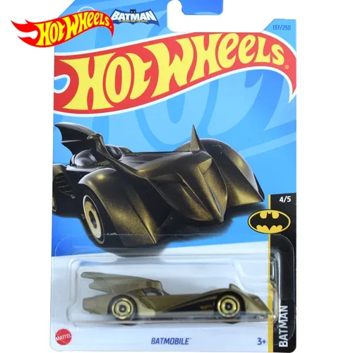 Original Hot Wheels Auto Batmobile DC Batman Spielzeug für Jungen Druckguss Fahrzeug Modell er mutig