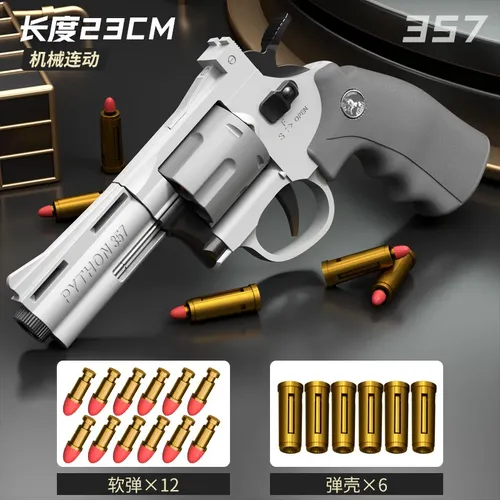 Spielzeug pistolen Revolver nicht tödliche Pistole Waffen Revolver Launcher Burst Gun Soft Bullet