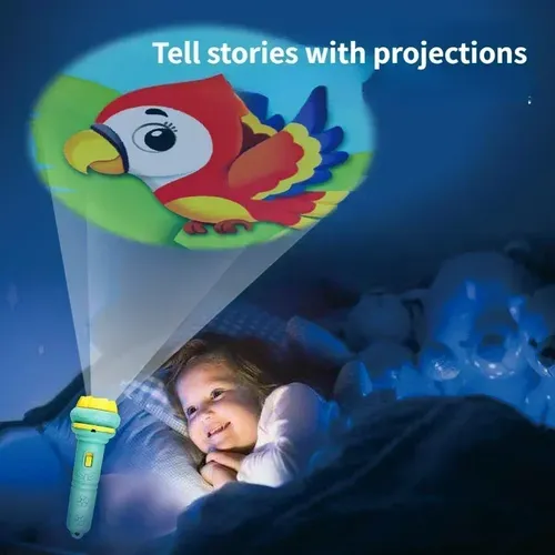 Kinder früh pädagogische Projektor Taschenlampe Baby pädagogisches Spielzeug leuchtendes Muster