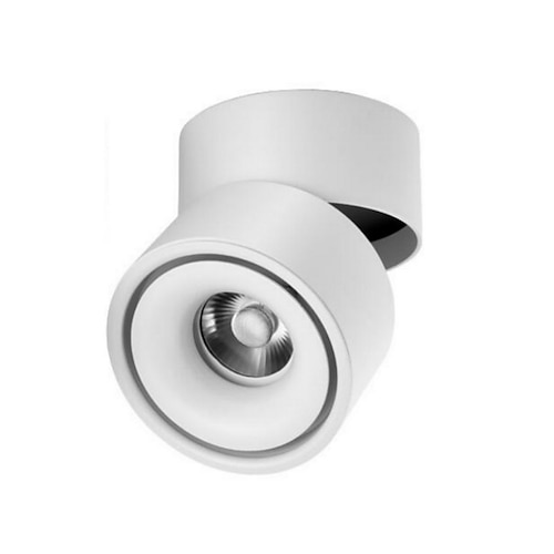 1pc LED Deckenstrahler 360 verstellbares Downlight Aufbau 12w 10w 7w warmweiß kaltweiß 85-265v Image