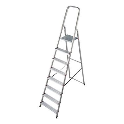Krause Stehleiter »CORDA« 8 Stufen silber, 240 cm