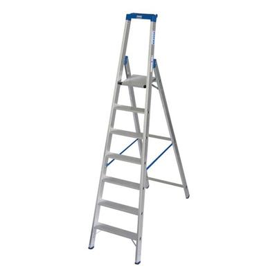 Krause Stehleiter »STABILO« 7 Stufen silber, 250 cm