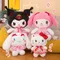 Sanrio Kawali Kuromi Hello Kitty My Melody Cinnamoroll Pillow Plush Toys Plushie Keychain Stuffed