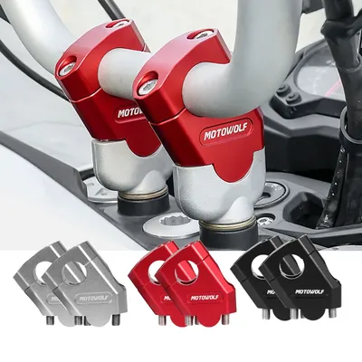 2023 NEW Motorcycle 22mm 28mm Handlebar Heightening Riser Bar Clamp Mount for Kawasaki Suzuki for