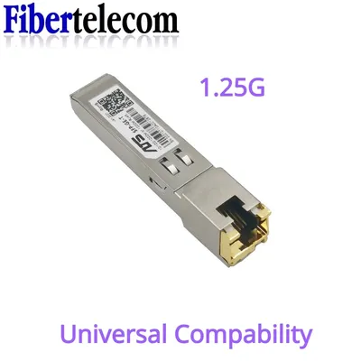 Gigabit RJ45 SFP Module 1000Mbps SFP Copper RJ45 SFP Transceiver Module Compatible for
