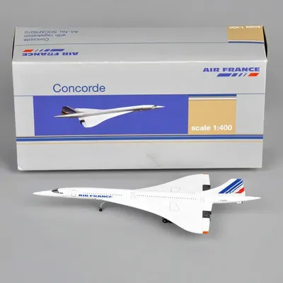 1/400 Concorde Air France Airplane Model 1976-2003 Airliner Alloy Diecast Air Plane Model Toys