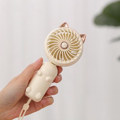 Mini Bladeless USB Fan – Creative Portable Handheld Electric Fan, Rechargeable for Desktop or Outdoor Use