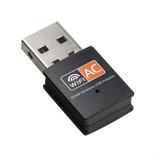 USBNOVEL AC 600Mbps USB WiFi Adapter for PC - Wireless Network Adapter with Dual Band 2.4GHz 5GHz High Gain Antenna WiFi USB WiFi Dongle for Desktop Laptop Win10/8.1/8/7/XP Mac