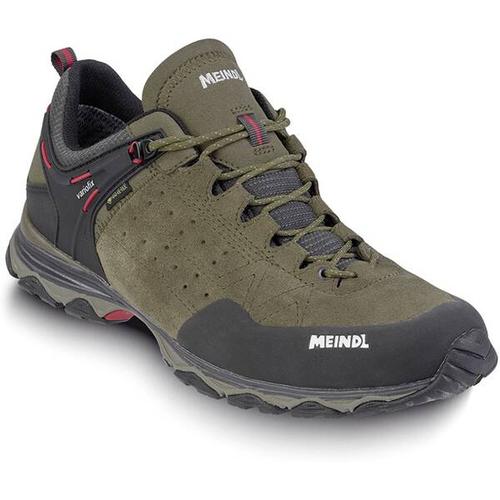 MEINDL Herren Multifunktionsschuh Ontario GTX, Größe 44 ½ in natur/rot