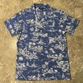 Polo By Ralph Lauren Shirts | Polo Ralph Lauren Oxford Shirt Men's Medium Floral Hawaiian Linen Fish Camp Blue | Color: Blue | Size: M