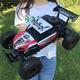 XYMJT toy car children remote control car Electric High Speed RC Cars, 4WD Off Road Monster Truck All Terrain 1/16 Alloy 2.4G Electric Racing Car 2.4GHz RC Buggy Vehicle for Adults and (Size : 3 b