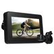 Mulcort Handlebar Bike Mirror, Bicycle Rear View Camera with 4.3'' Screen Night Vision Function 150° Wide Angle View Adjustable Bracket, Compatible with Mountain Bicycle, Road Bike