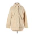 Madewell Fleece Jacket: Ivory Jackets & Outerwear - Women's Size X-Small