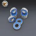 688RS Cuscinetto 10 PZ 8x16x5 mm ABEC-7 Hobby Elettrico RC Auto Camion Cuscinetti a Sfera Guarnizione in Gomma Blu