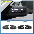 Copri specchietti retrovisori laterali di ricambio Toyota Corolla 2007-2013 Vios Yaris Sedan P90 2008-2013 Fibra di carbonio Nero lucido