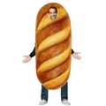 Halloween-Kostüm für Erwachsene Kostüm Cosplay 3D-Simulation Brot Kostüm Männer Laib Brot Essen