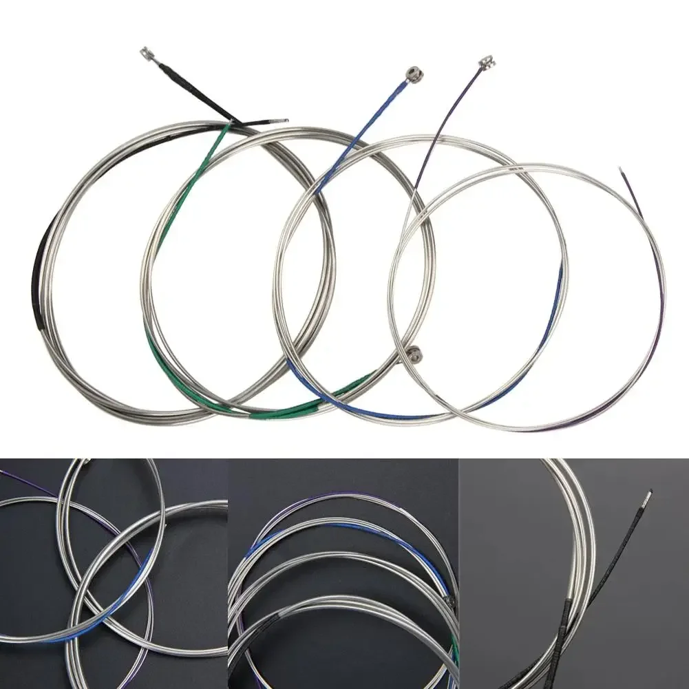 Cello Saiten set Deutsch Silber C-G-D-A für Full Size 4/4-4/4 süße Musik saiten Stahl violen Nickel Chrom Musik zubehör Image