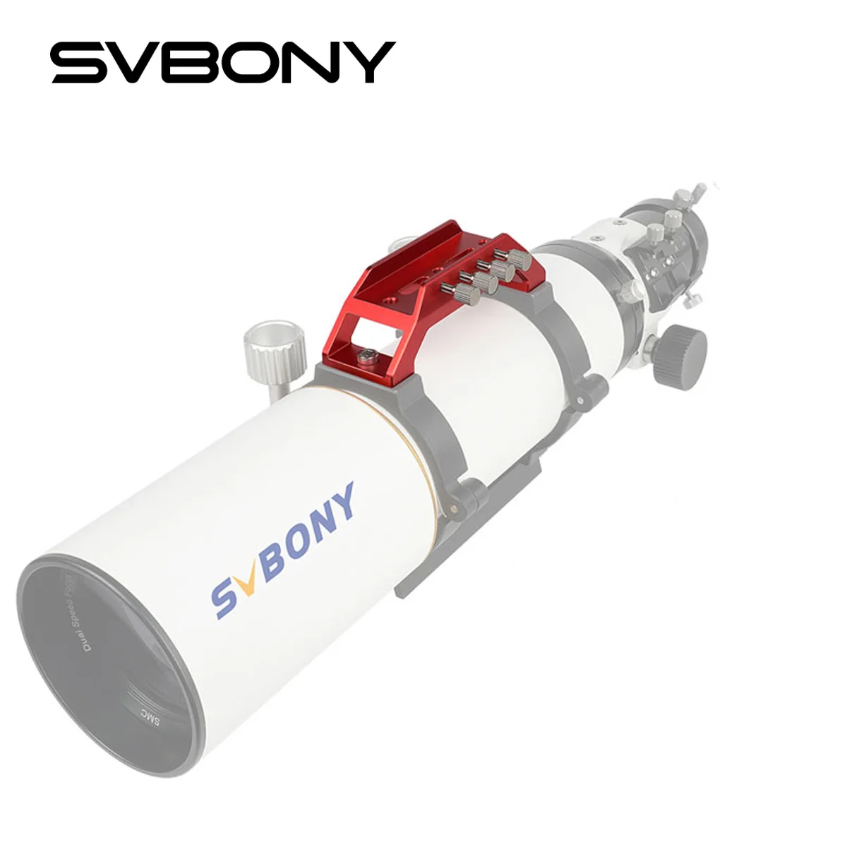 Svbony sv211 135mm Lenker für Teleskop sv503 70 f6 80 f7, sv550 80 f6 Führungs fernrohr/Finder Schwalben schwanz halterung Image