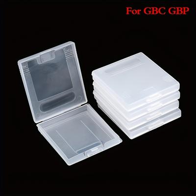 5pcs Transparent Game Storage Box Card Dust Cover Protective Game Card Case For Gameboy Colorful Pocket Gbc Gbp